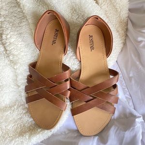 Just fab sandals NWOT sz 8
